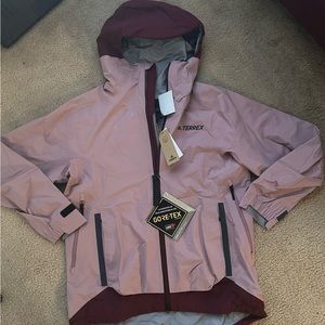 NWT Adidas Terrex Myshelter Goretex Rain Jacket- Lg